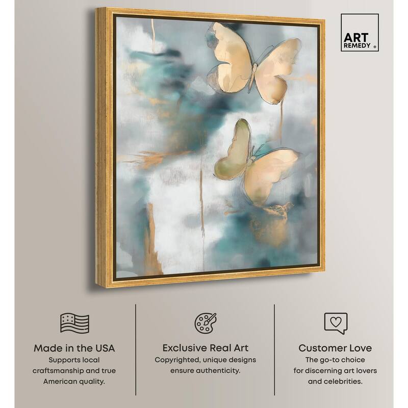 Butterflies Dream I Canvas by Art Remedy