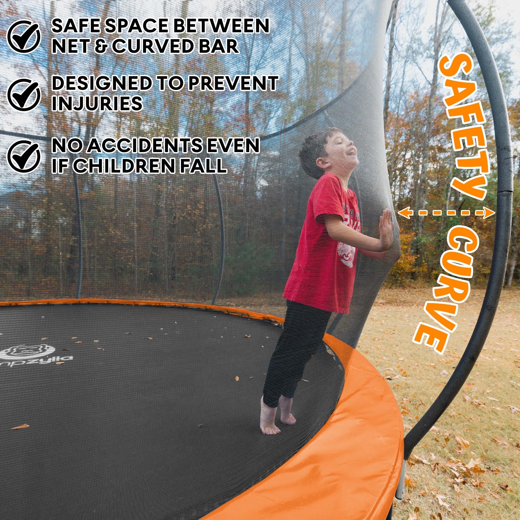 12FT Trampoline with Enclosure Recreational Trampolines w Ladder AntiRust Coating ASTM Approval Outdoor Trampoline for Kids Bed Bath Beyond 39829973