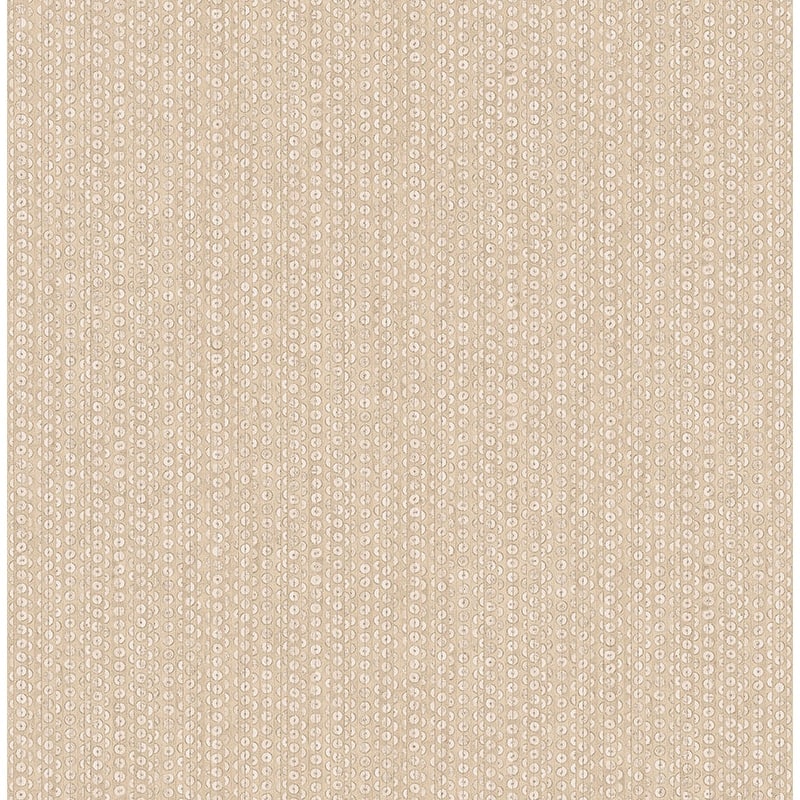 Seabrook Designs Neda Solid Unpasted Wallpaper - 20.5 in. W x 33 ft. L - Metallic Khaki