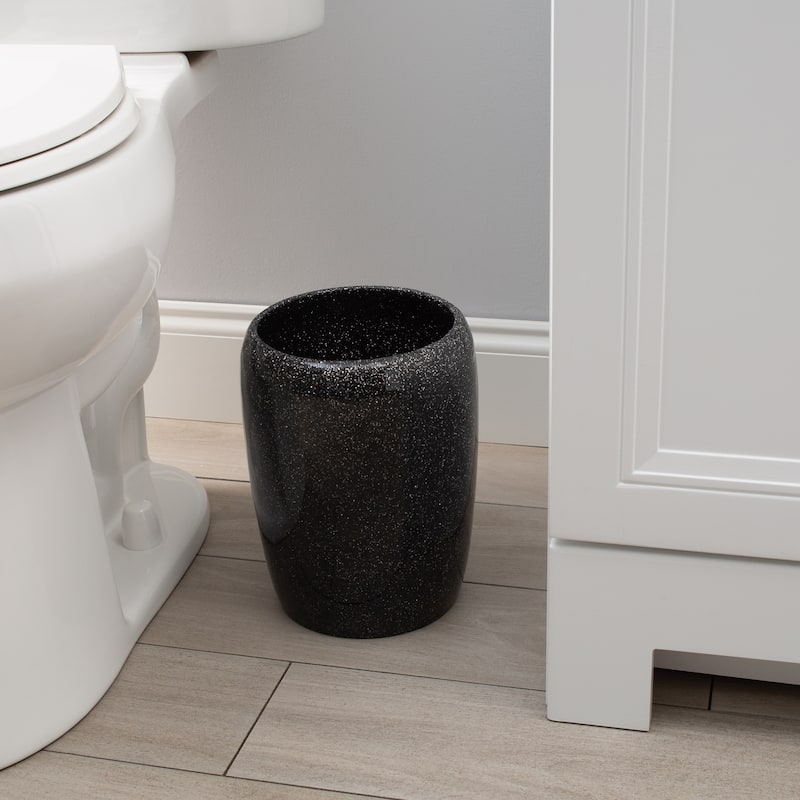Elle Décor Eclat Glitter Waste Bin