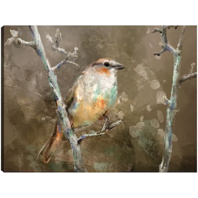 Autumn Birds I By Studio Arts Canvas Art Print