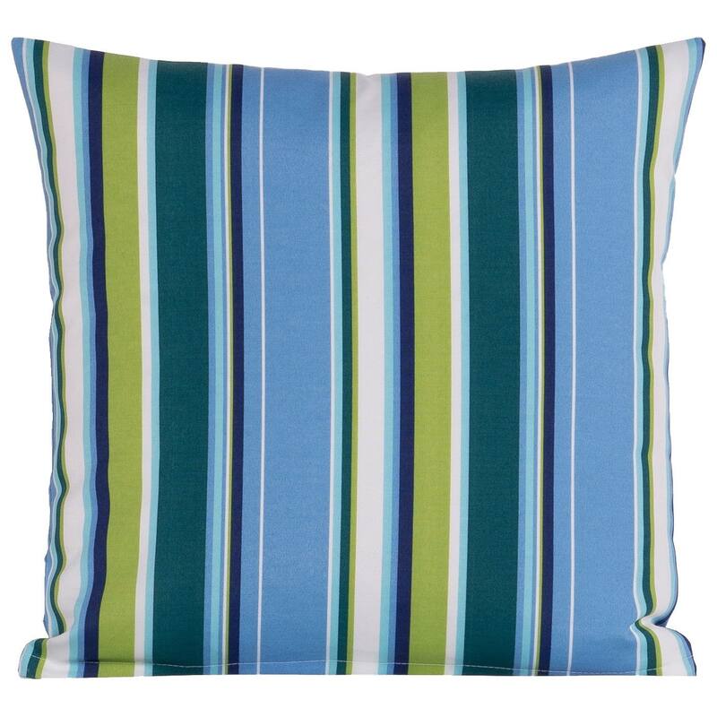Sis Covers Solarium Striped Indoor/ Outdoor Accent Pillow