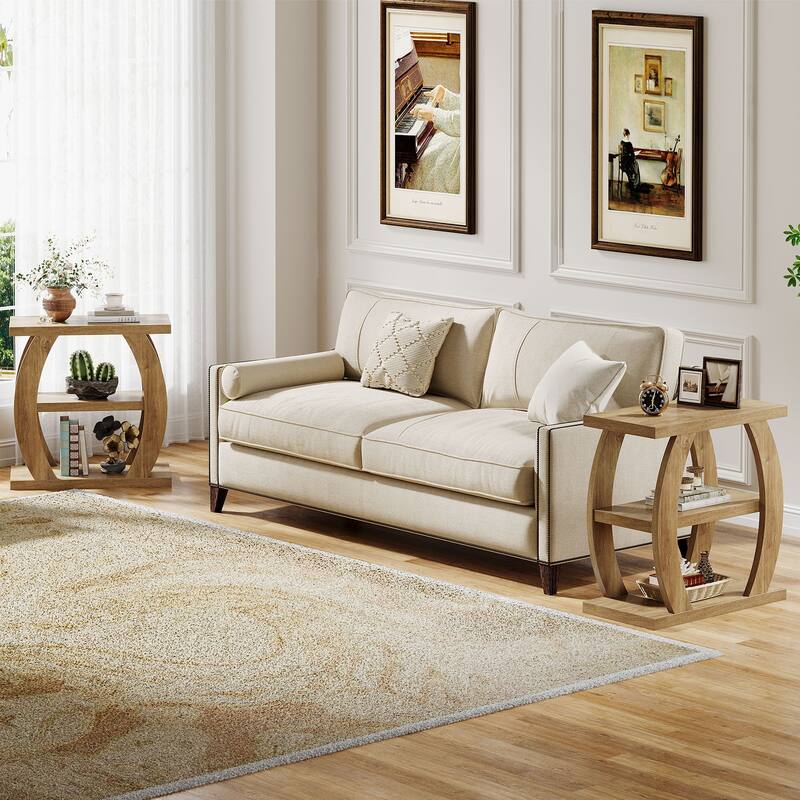 3 Tier Side End Table for Living Room / Bedroom