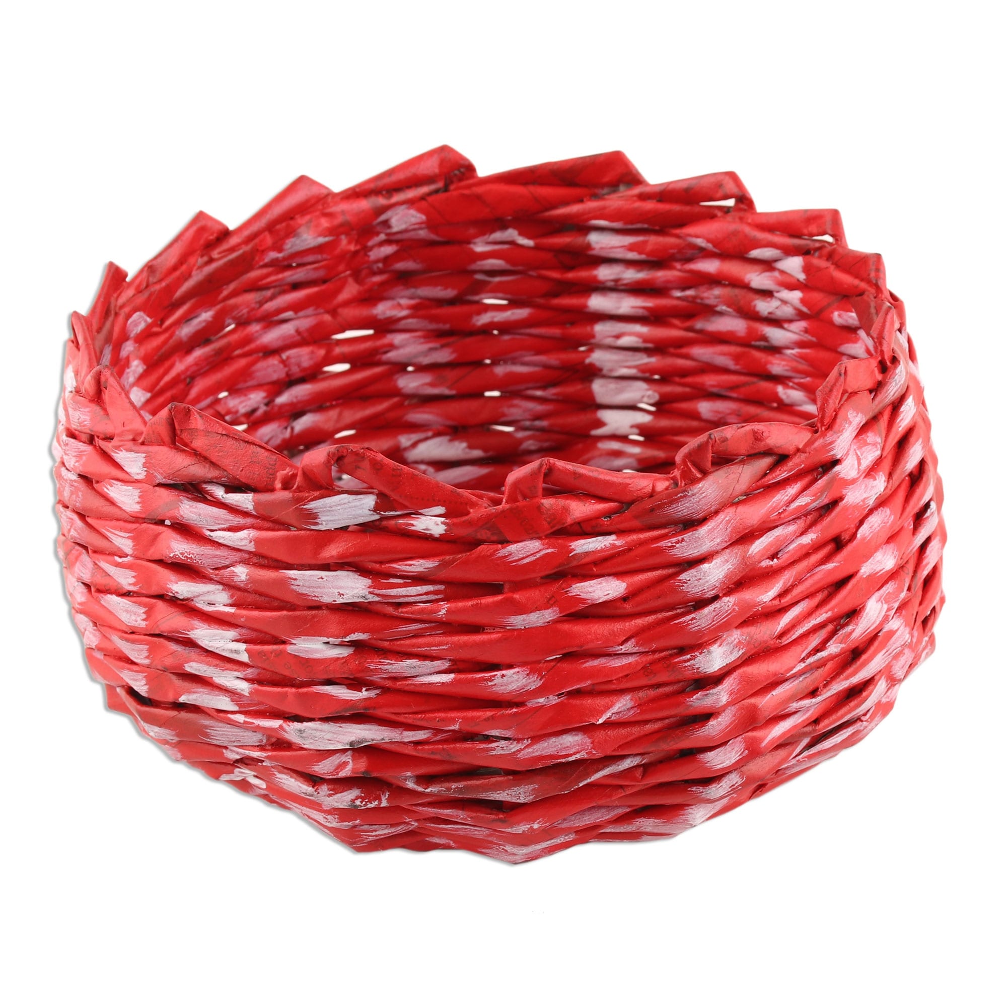 https://ak1.ostkcdn.com/images/products/is/images/direct/64404f5379c2670d1fb5ccd4b4337a06cda47e45/NOVICA-Handmade-Red-And-White-Recycled-Paper-Basket.jpg