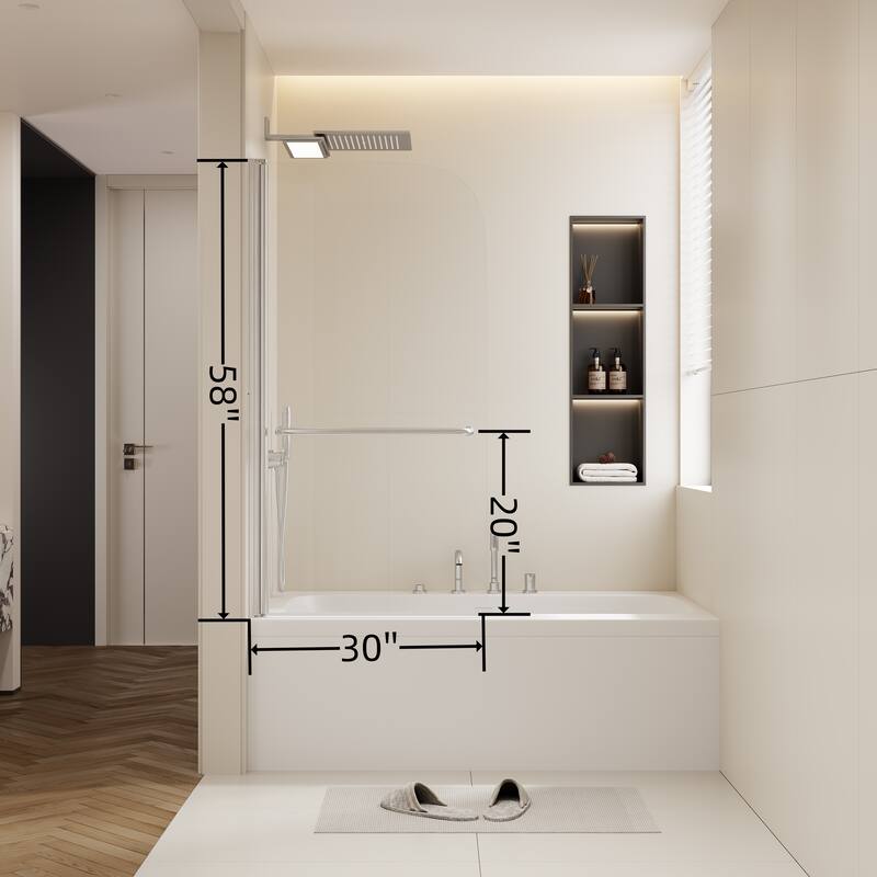 Rise and down rotation shaft door Shower Doors
