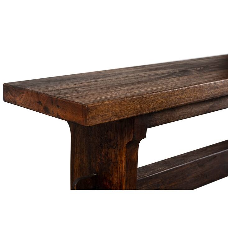 Handmade Solid Reclaimed Barn Wood Bench for Indoor 54" or 72" Width