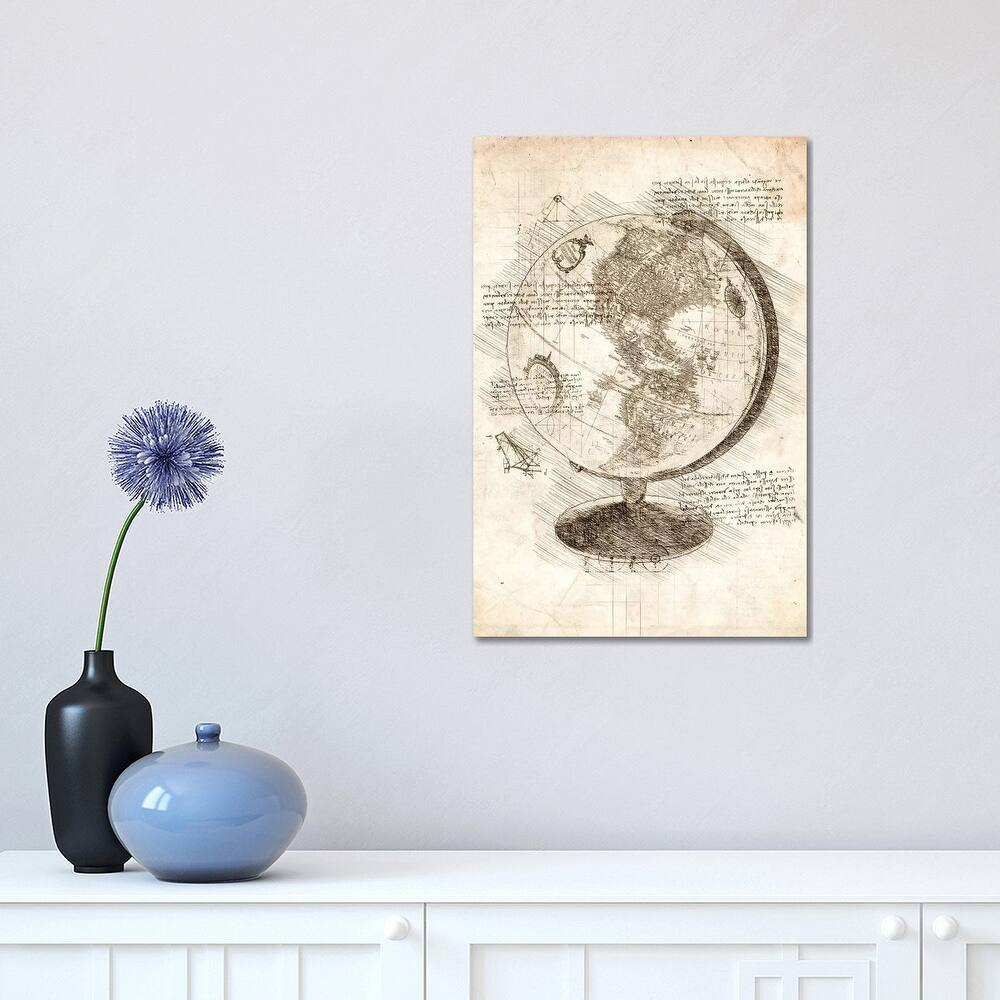 iCanvas "World Globe" by Cornel Vlad Canvas Print