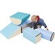preview thumbnail 1 of 12, Soft Climb and Crawl Foam Playset,Safe Soft Foam Nugget Shapes Block for Infants,Preschools,Toddlers Multicolor-1