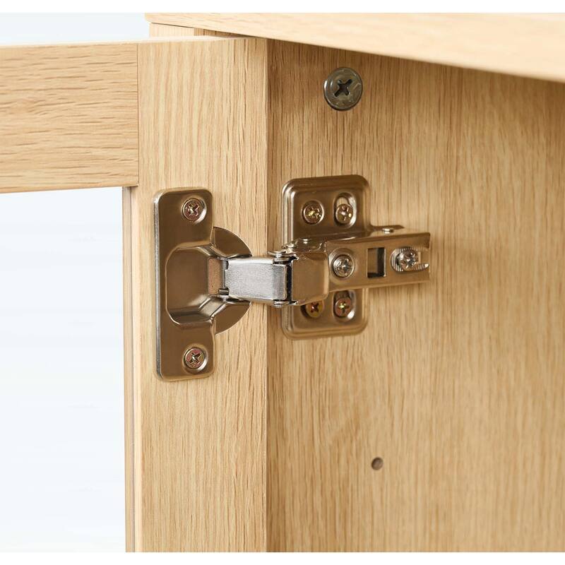 Retro Cabinet with Large Storage,Versatile Design for Multiple Scenarios