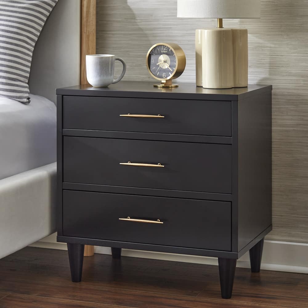 Lifestorey Ana 3-Drawer Nightstand