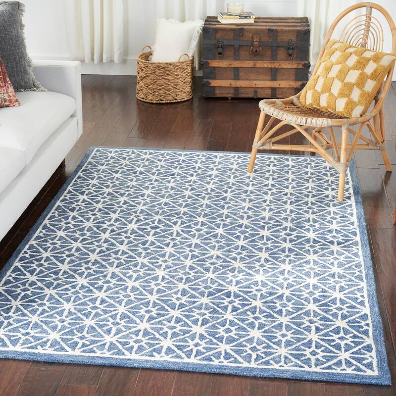 New Concept Washables Series 2 Modern Geometric Area Rug