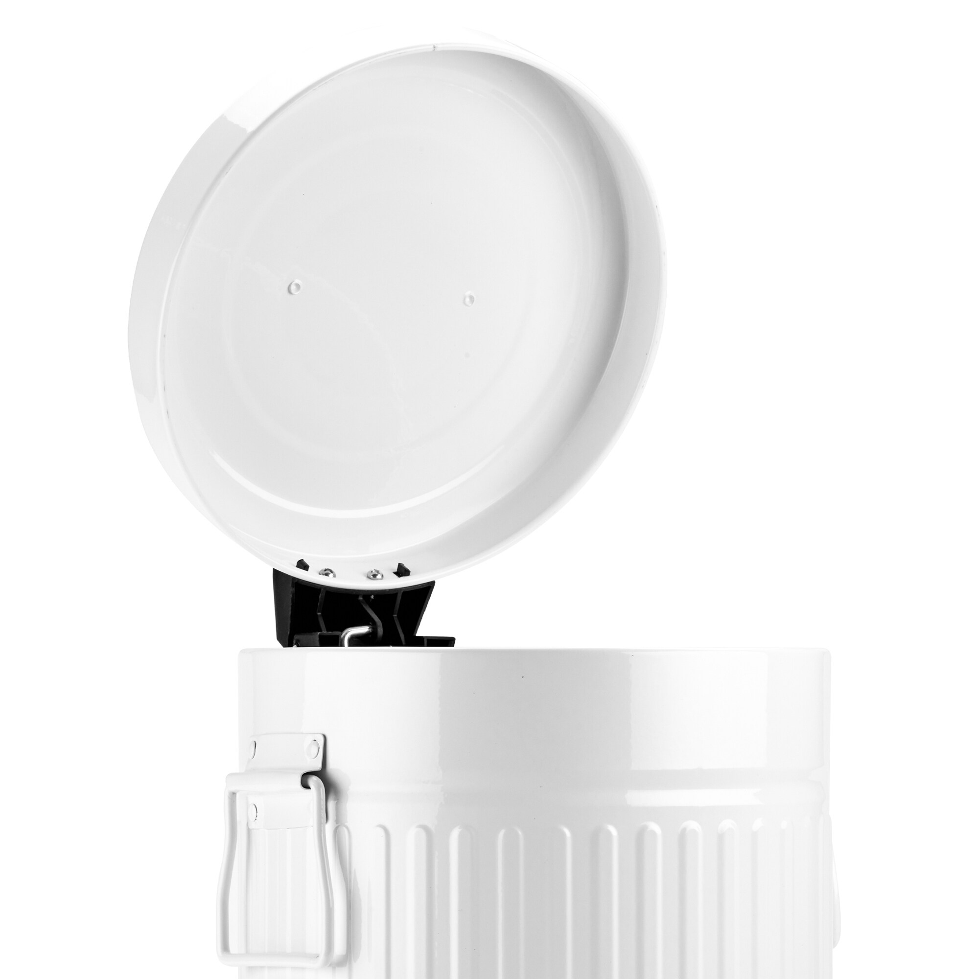 Autumn Alley Farmhouse Bathroom Trash Can Galvanized Trash-image