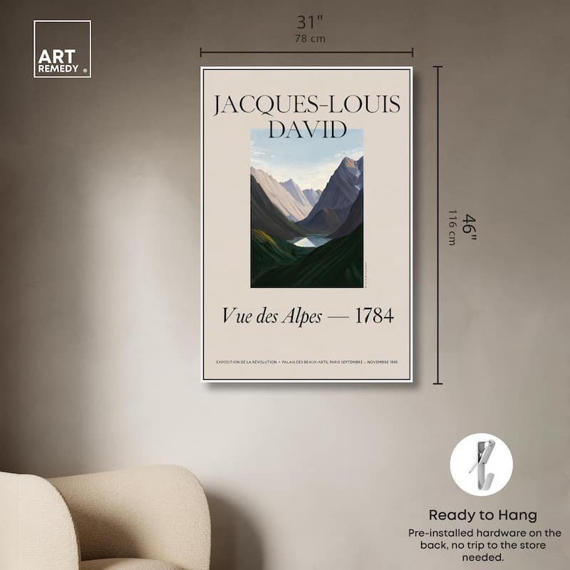 Mountains of 1784 Canvas by Art Remedy