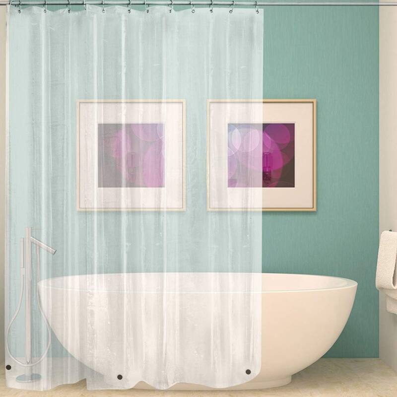 Clear PEVA Shower Curtain Liner with Hooks Bed Bath & Beyond 24322392