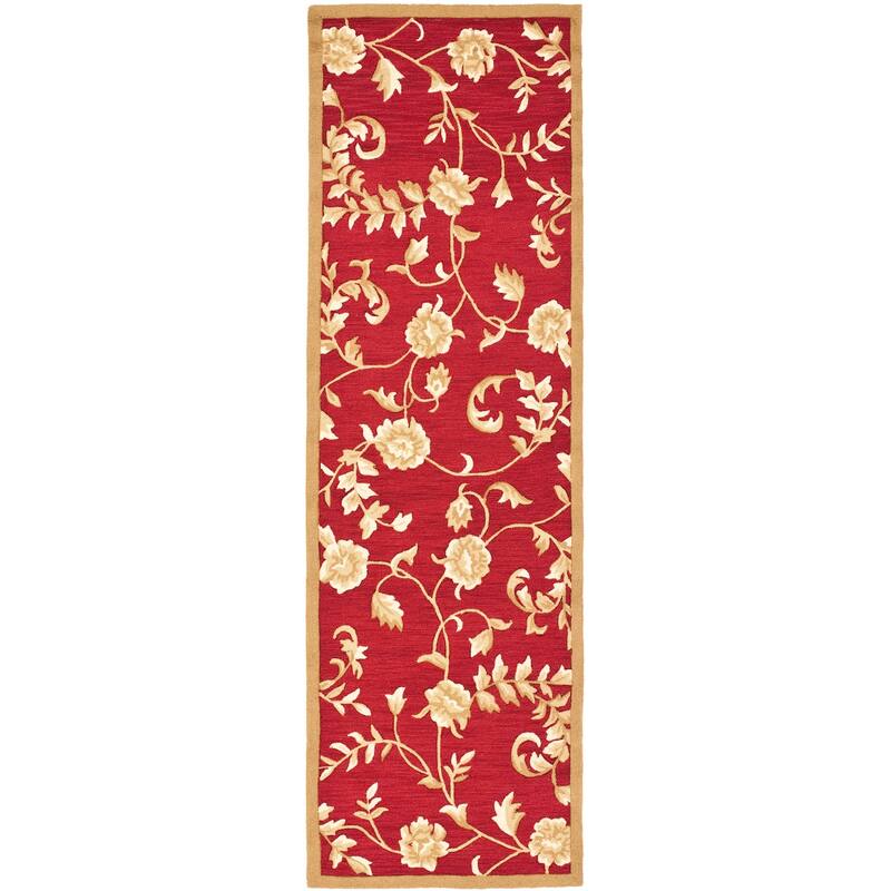 SAFAVIEH Handmade Easy Care Evette Oriental Trellis Rug