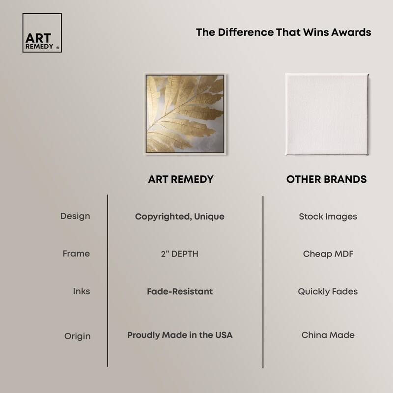 Golden Canopy (I) Canvas by Art Remedy
