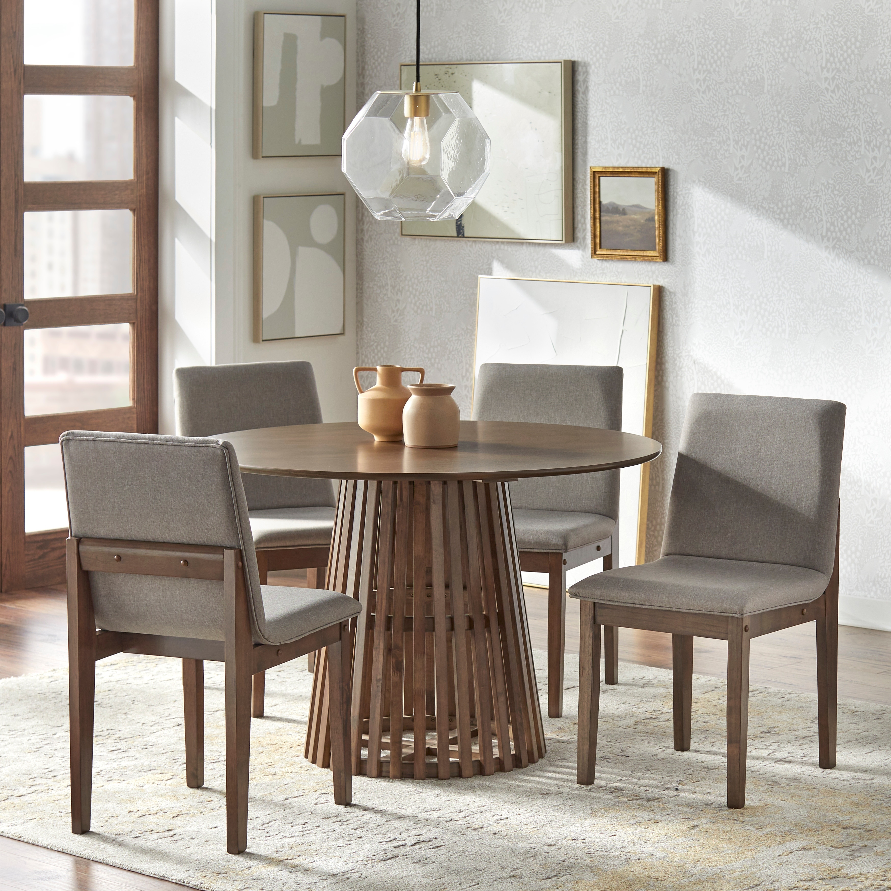 Lifestorey Pavia 5 piece Dining Set On Sale Bed Bath Beyond