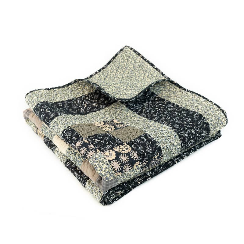 Donna Sharp Lexington Trip Cotton Pieced Throw