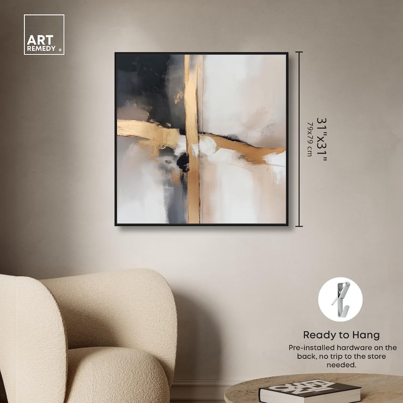 Gilded Rupture I Canvas by Art Remedy