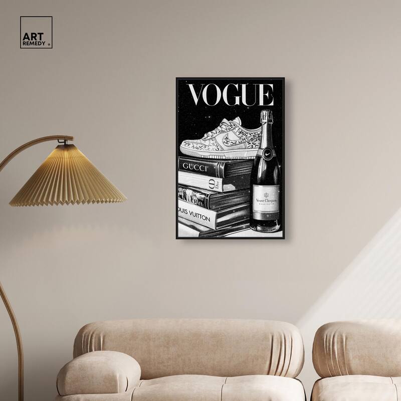 Sneaker Glitz and Glam Cover II Canvas by Art Remedy