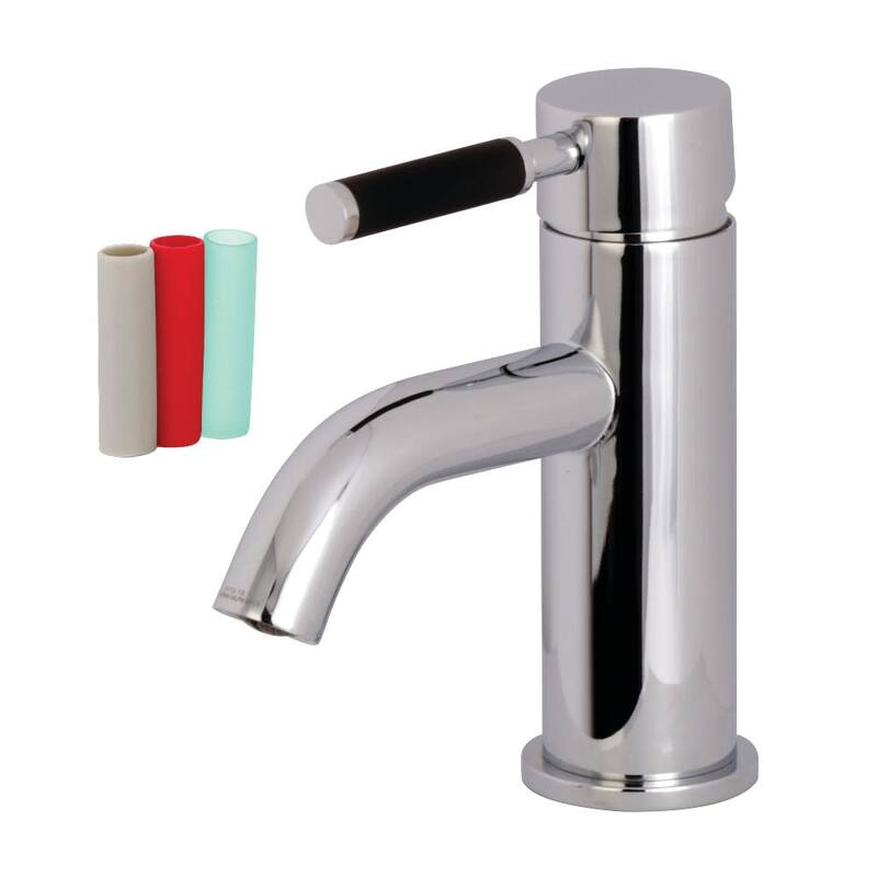 Kingston Brass Kaiser 1.2 GPM Single Hole Bathroom Faucet with Pop-Up