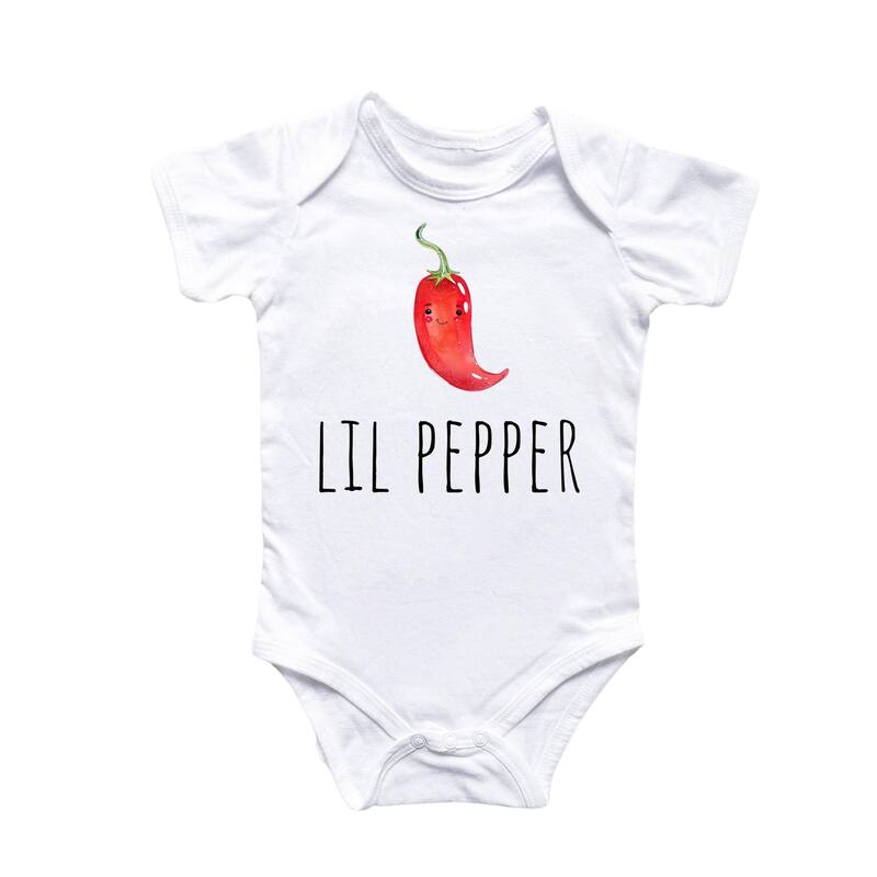 Little Pepper - Baby Boy Girl Clothes Infant Bodysuit Funny Cute Newborn - Natural - 0-3M