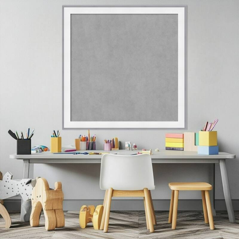 Amanti Art Maya Espresso Silver Framed