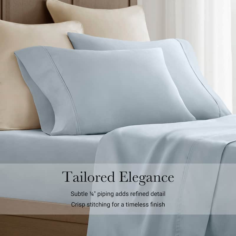 Harbor House 100% Egyptian Cotton Sateen Sheet Set