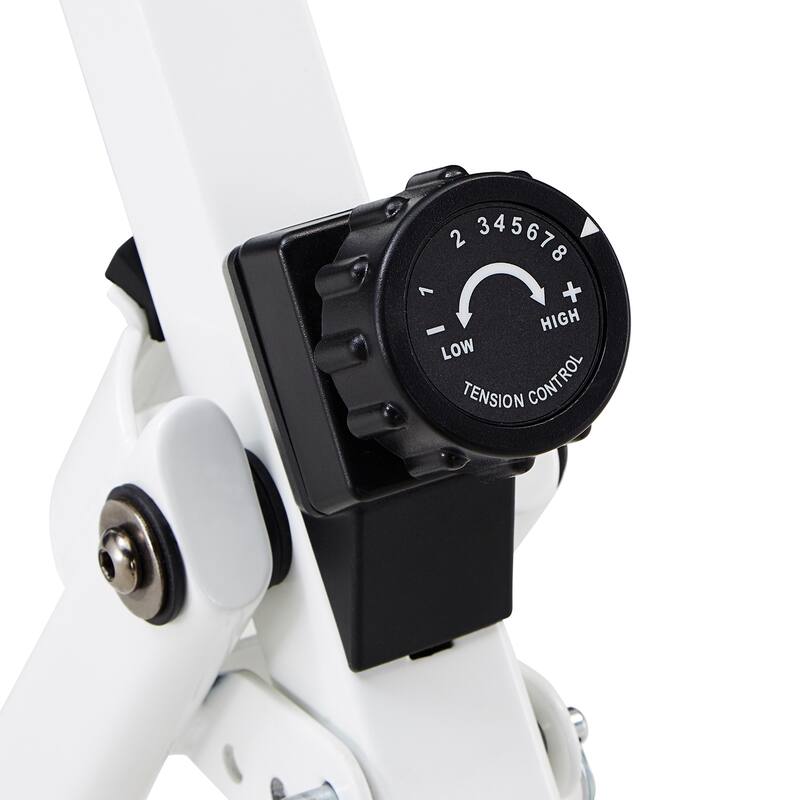 Virgil White Exercise Bike Chair by iNSPIRE Q Classic