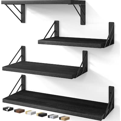 Wall Shelves for Bedroom Decor, Floating Shelves - 5.5"D x 16.5"W x 2.4"H