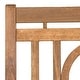 preview thumbnail 6 of 7, SAFAVIEH Outdoor Living Montclair Brown/ Beige Bench - 23.4" x 60.6" x 34.7"