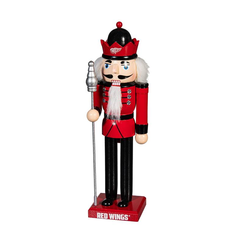 Nutcracker Statue, Detroit Red Wings - 14.37''W x 9.84''H x 14.57