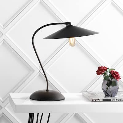 SAFAVIEH Lighting 31-inch Orla Task LED Table Lamp - 18"x18"x31"