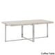 preview thumbnail 6 of 21, Azel Marble-top Chrome Framed Coffee Table or Table Set by iNSPIRE Q Modern