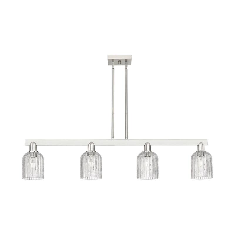 Innovations Lighting Downtown Urban - Bridal Veil - 4 Light 48" Stem Hung Island Light