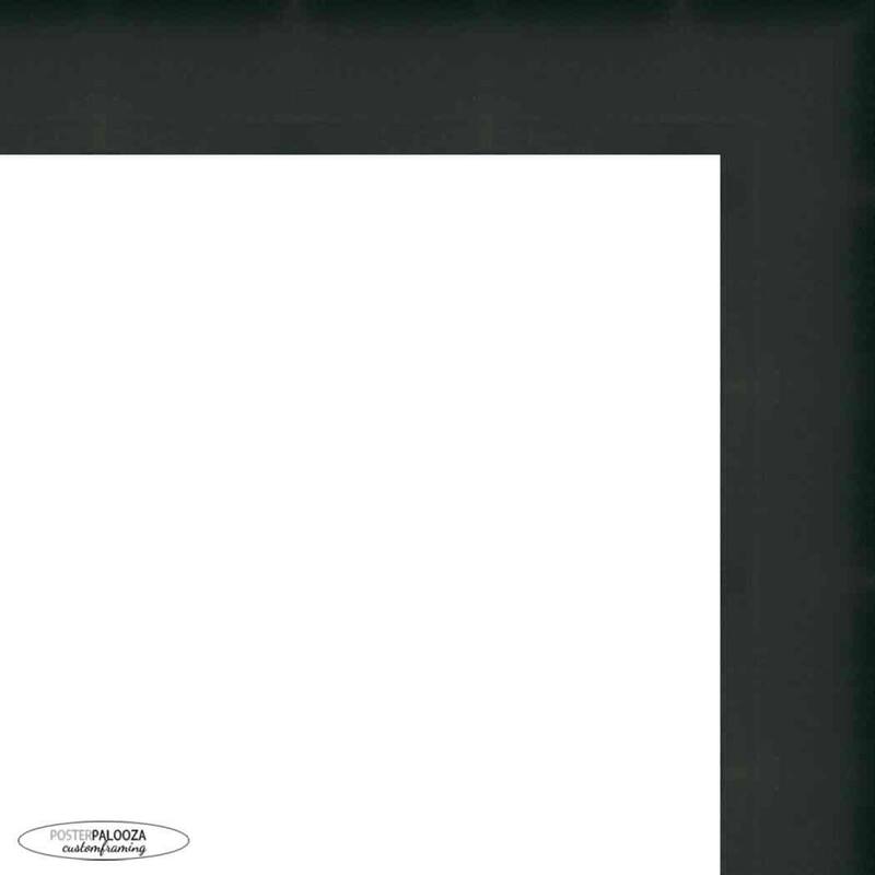 40x20 Contemporary Black Wood Picture Panoramic Frame Panoramic
