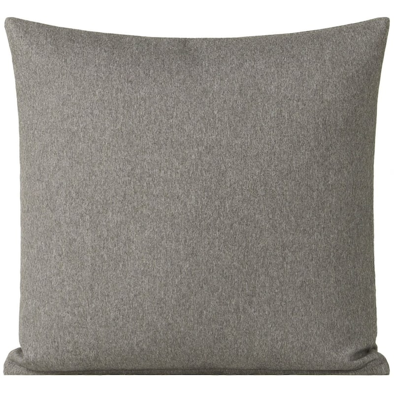 Wylie Grey Heather Throw Pillow
