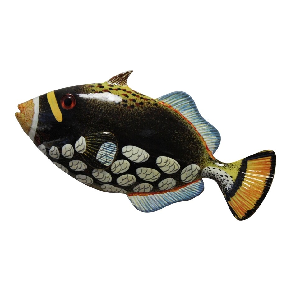 Shop Big 12 Inch Tropical Trigger Fish Bath Childrens Wall Decor