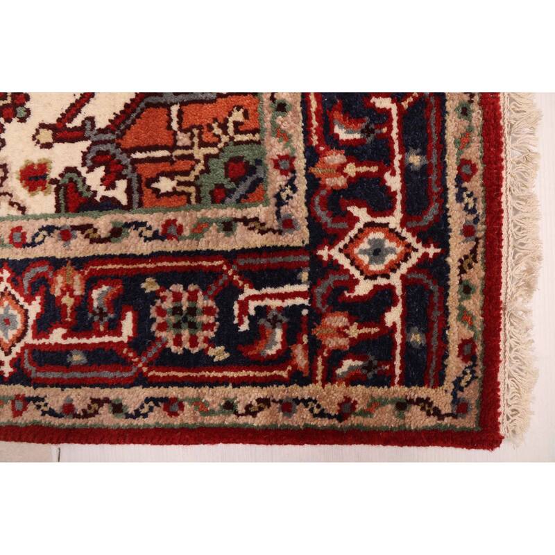 ECARPETGALLERY Hand-knotted Serapi Heritage Red Wool Rug - 3'11 x 5'11