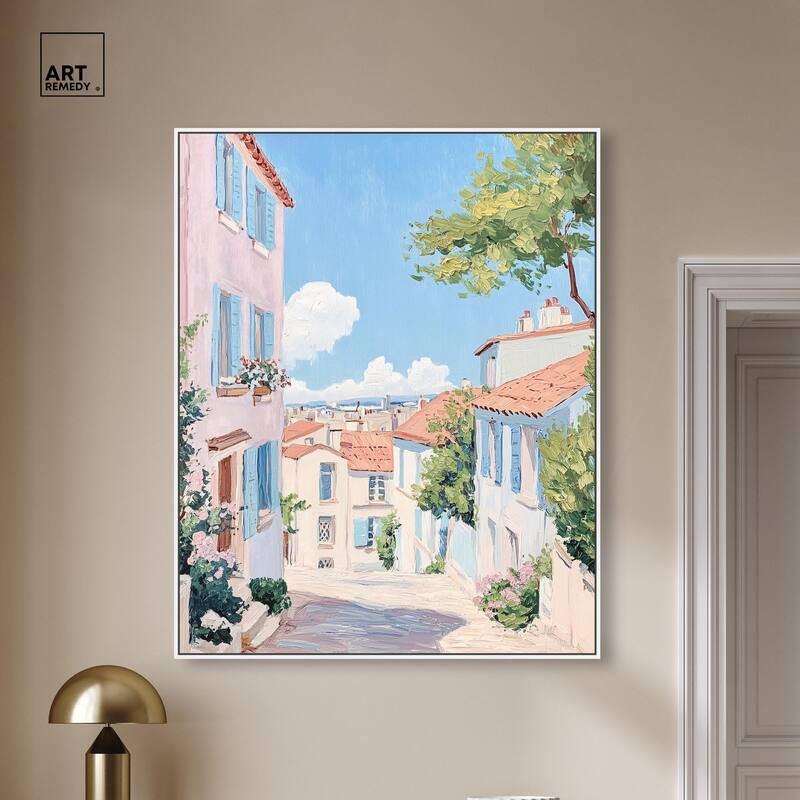 Cobblestone Dreams Canvas by Art Remedy