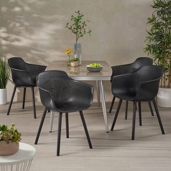 Outdoor chair 2025 set of 4