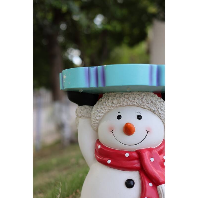 Pre-lit Snowman Christmas Tabletop Decoration - 21.25"