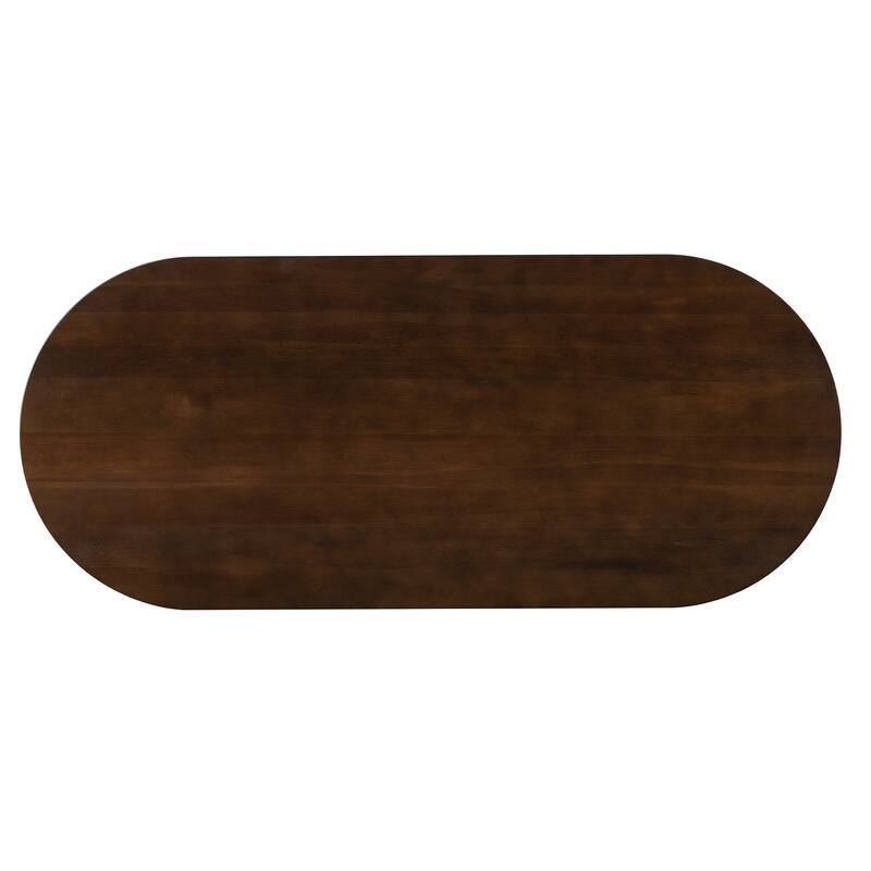 71'' Dining Table Set for 6 with Bench