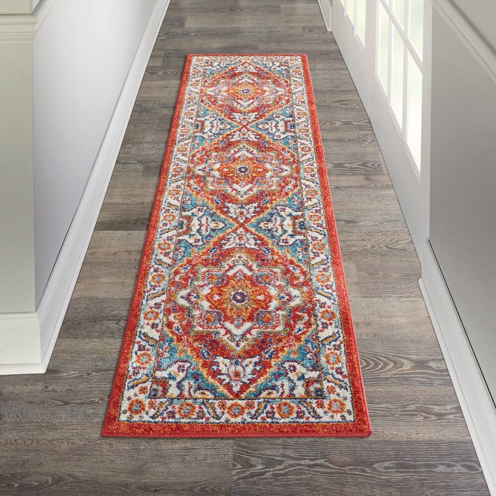 Nourison Passion Persian Garden Medallion Area Rug