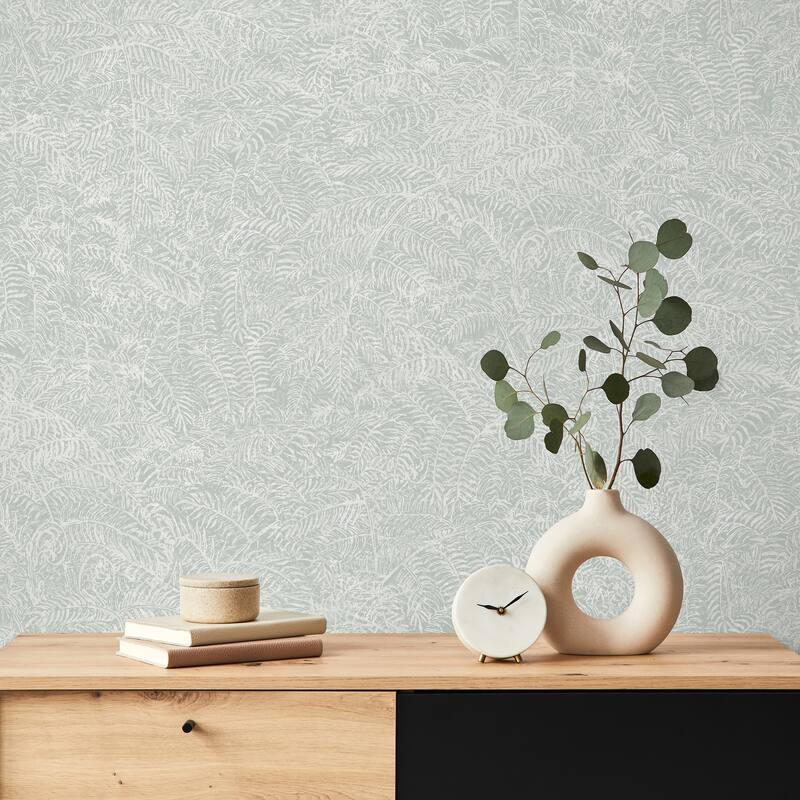 Veer Decor Fern Texture Wallpaper