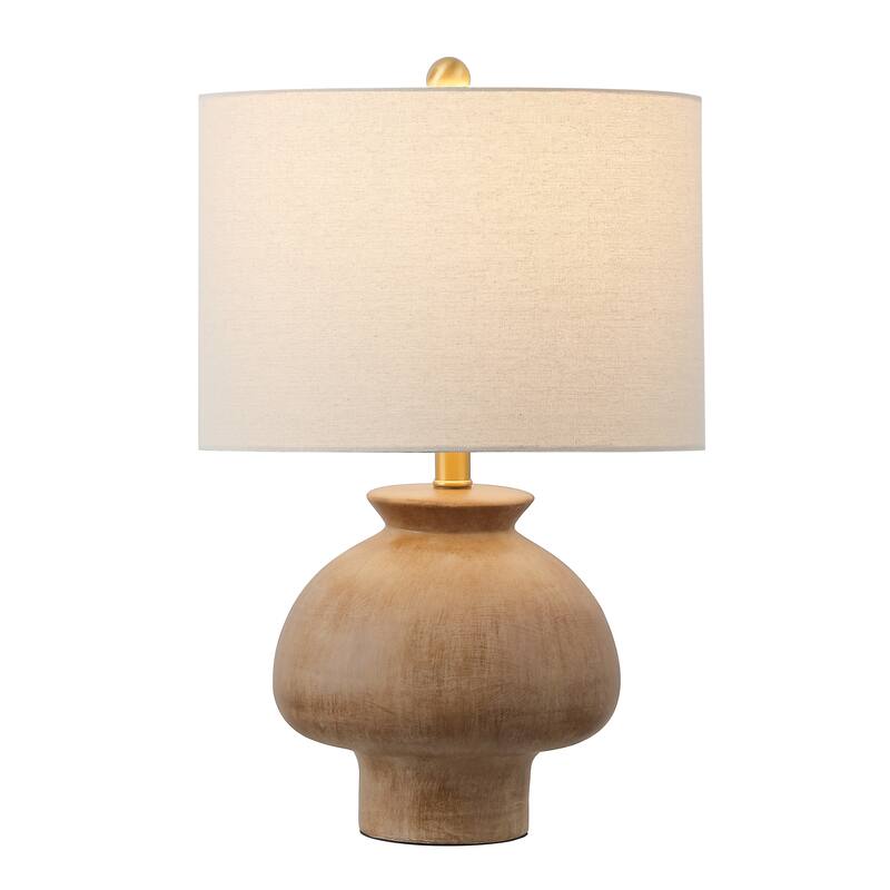 SAFAVIEH Noam 23-inch Ceramic Table Lamp (LED Bulb Included) - 14"W x 14"D x 23"H