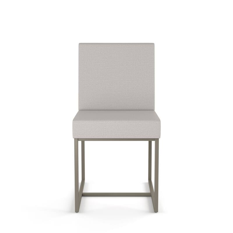 Amisco Derry Upholstered Dining Chair with Metal Legs