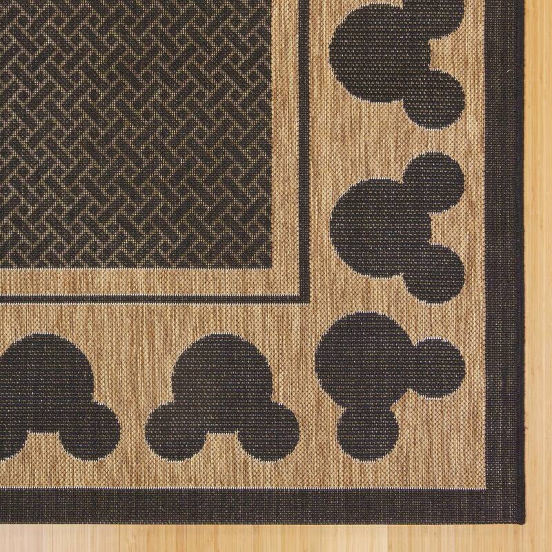 Disney Mickey Mouse Studio Modern Classic UV Protected Polypropylene Flatweave Indoor/ Outdoor Area Rug Collection