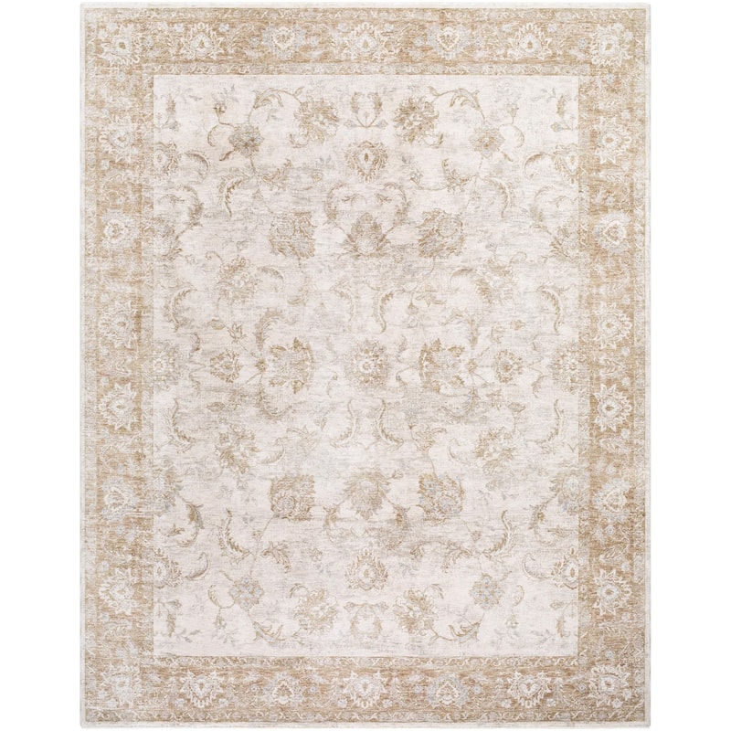 Livabliss Da Vinci Traditional Medallion Area Rug - Oatmeal - 7' 10" x 10' 2"