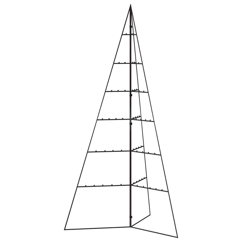 vidaXL Metal Christmas Tree for Decoration Black - Bed Bath & Beyond